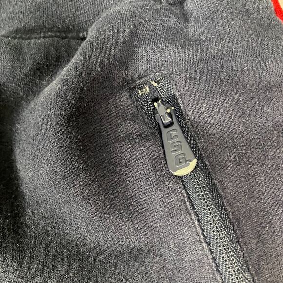 Lot of 2 CSG Shorts Men’s Large Gray & Navy Drawstring Athletic Casual - Picture 10 of 16